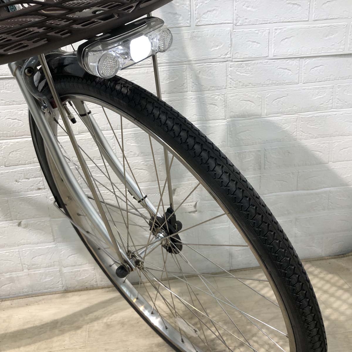 中古電動自転車 ヤマハ PAS ナチュラ L シルバー 26インチ YX120 – e