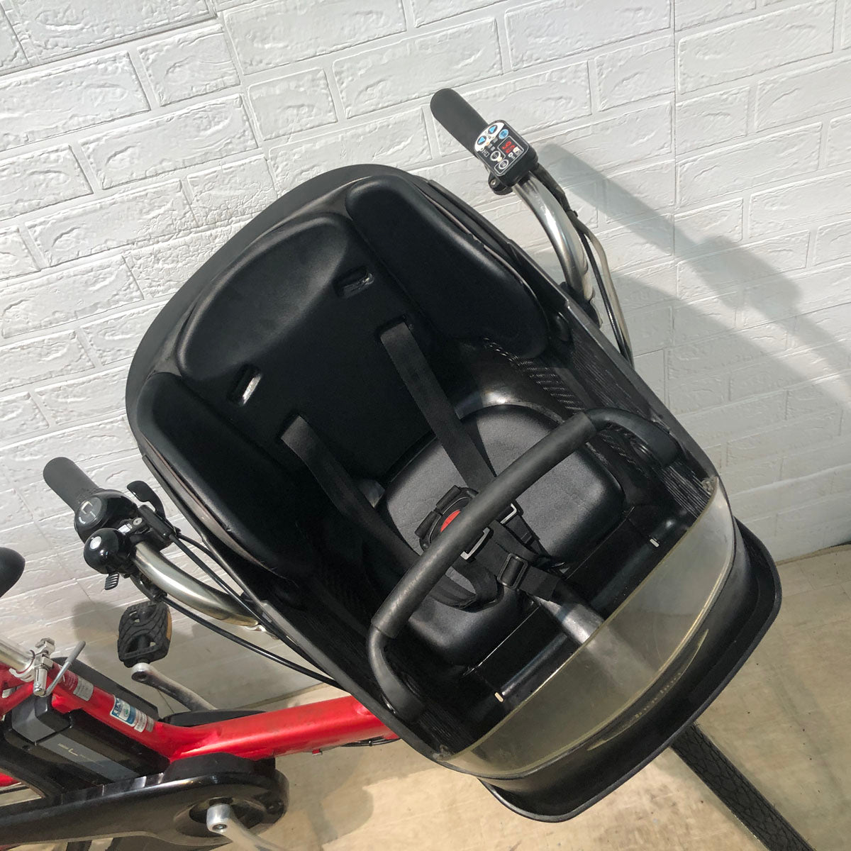 ブリヂストン アンジェリーノ レッド 前22×後26インチ YT037【中古車】