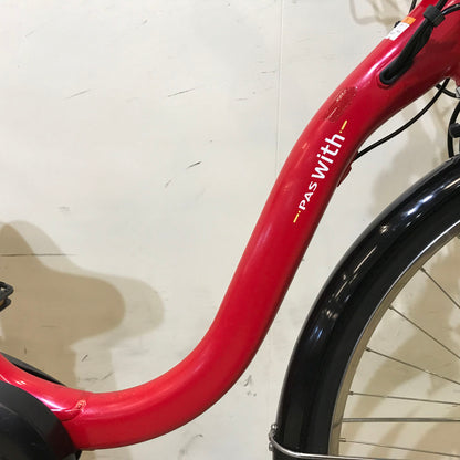 ヤマハ PAS With パス ウィズ レッド 26インチ KU103 【中古車】