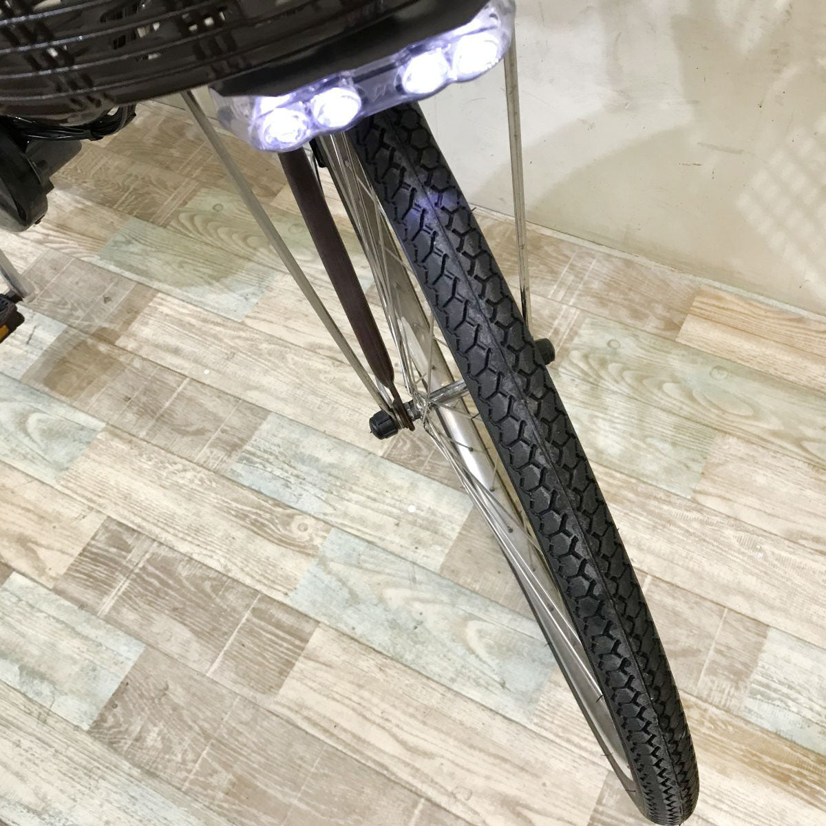 中古電動自転車 ブリヂストン アシスタ ロイヤル ブラウン 26インチ KI096