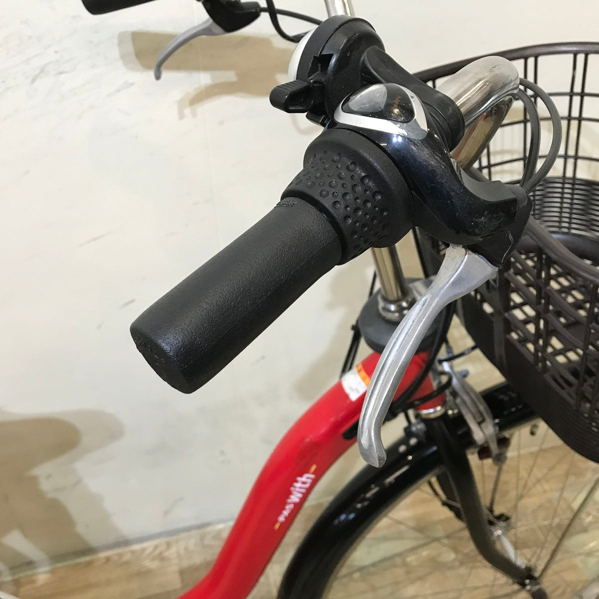 ヤマハ PAS With パス ウィズ レッド 26インチ KU103 【中古車】