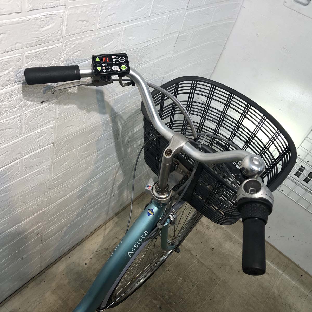 中古電動自転車 ブリヂストン アシスタ ロイヤル ブルー 26インチ YF041 