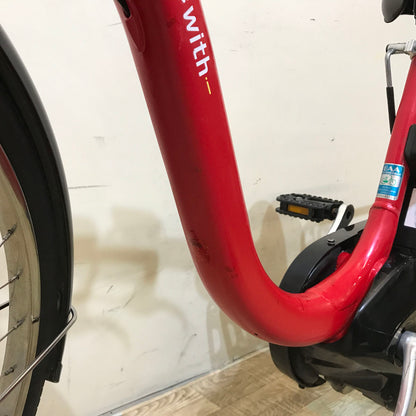 ヤマハ PAS With パス ウィズ レッド 26インチ KU103 【中古車】