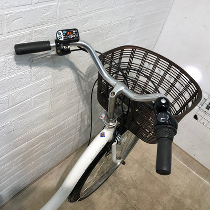 新品バッテリー ブリヂストン アシスタ ホワイト 26インチ YX122 【中古車】