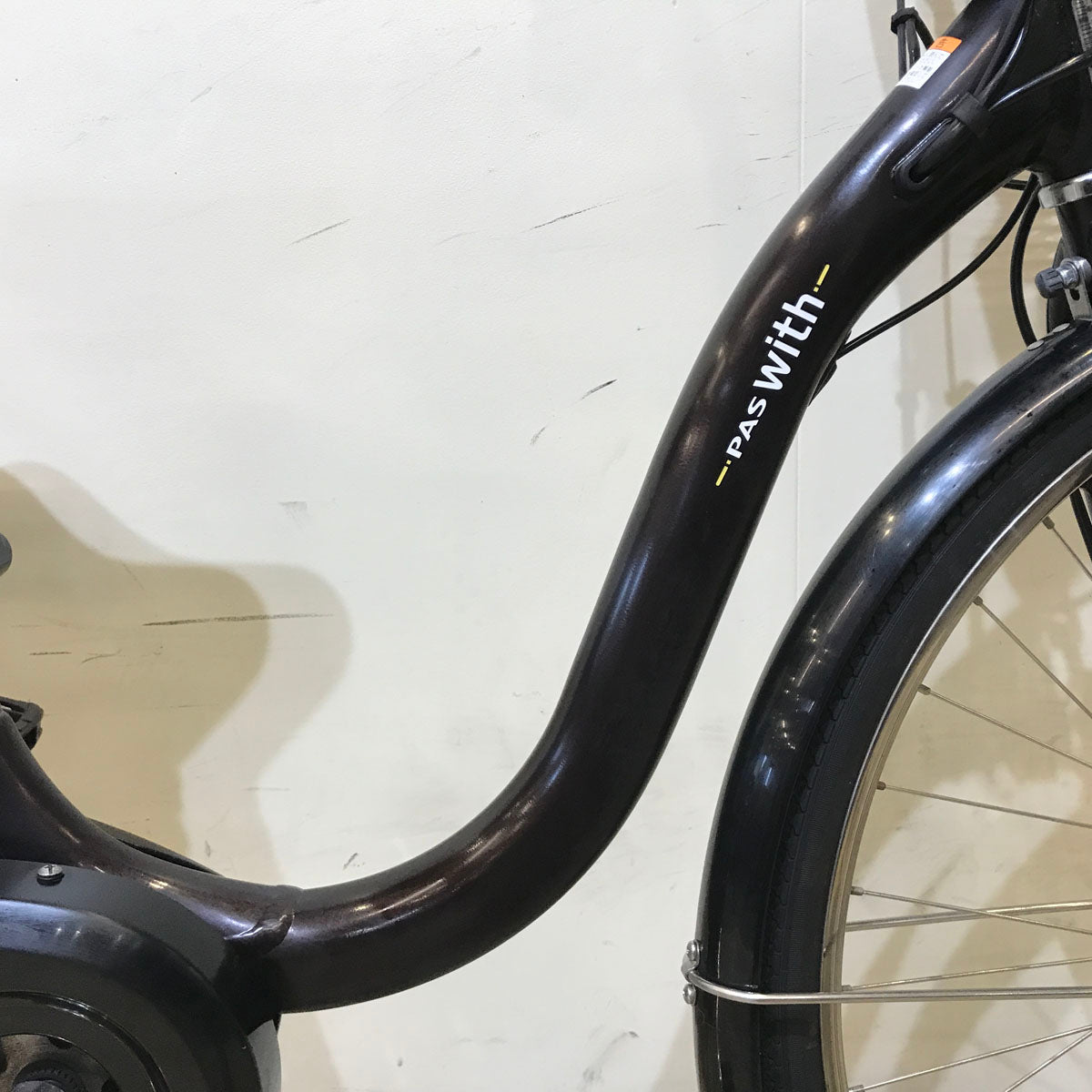 ヤマハ PAS With パス ウィズ ブラウン 26インチ KU104 【中古車】