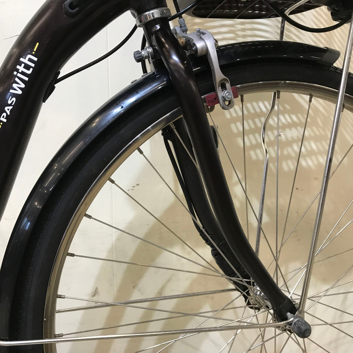 ヤマハ PAS With パス ウィズ ブラウン 26インチ KU104 【中古車】