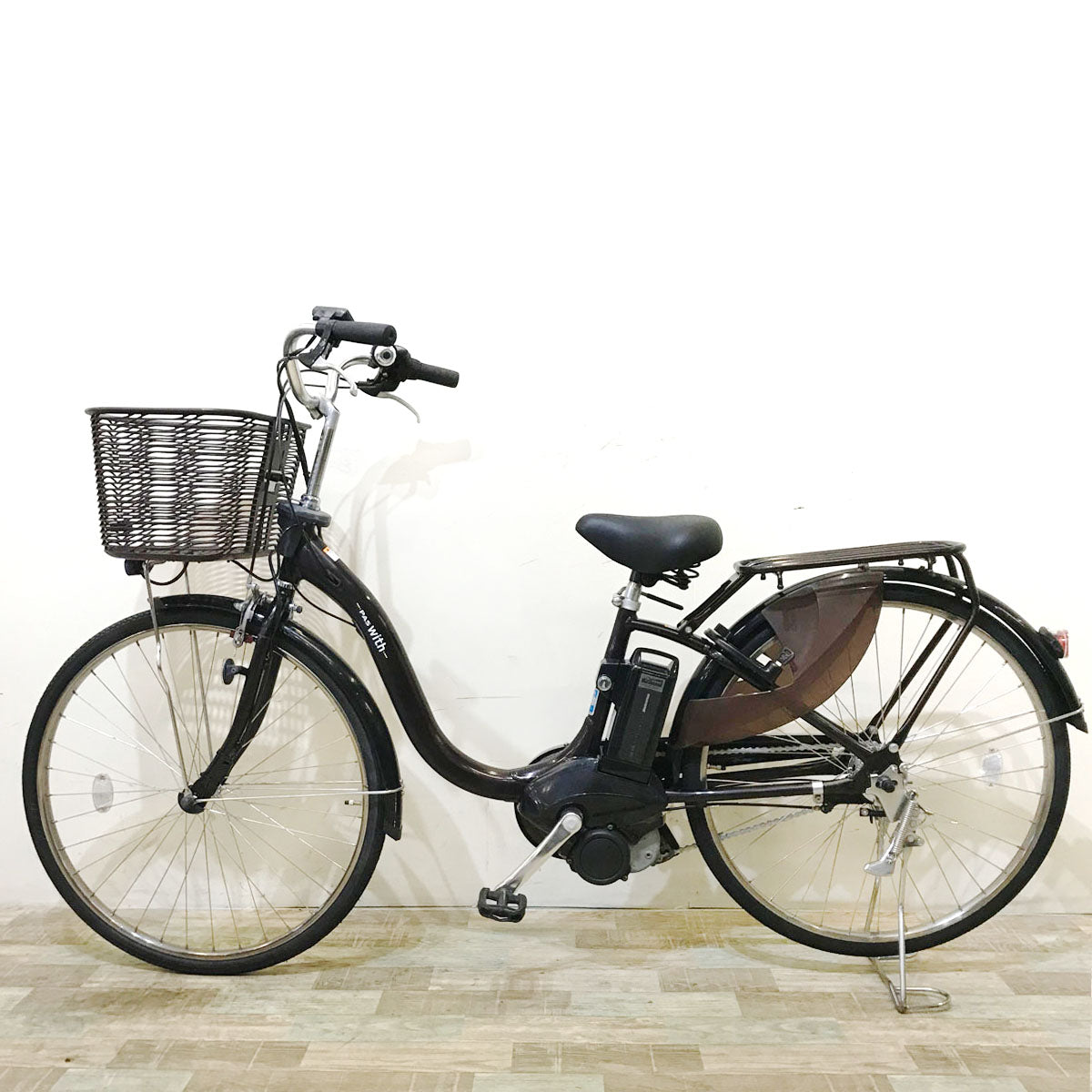 ヤマハ PAS With パス ウィズ ブラウン 26インチ KU104 【中古車】