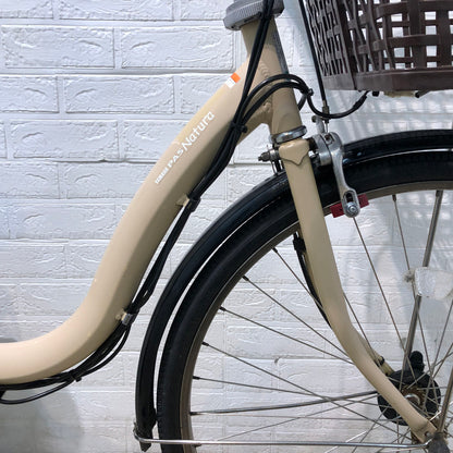 新品バッテリー ヤマハ PAS ナチュラ M DX ベージュ 26インチ YX123 【中古車】