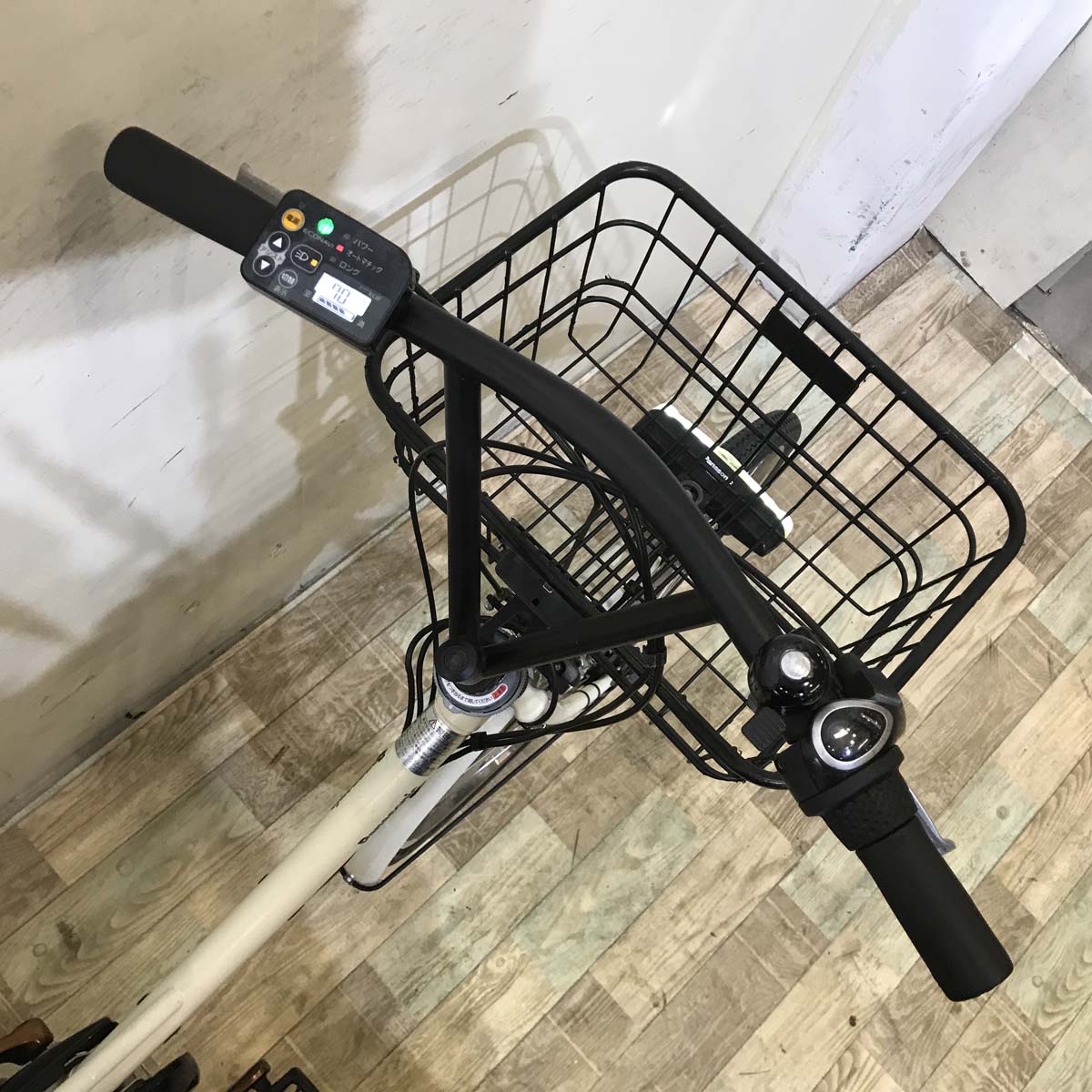 中古電動自転車 パナソニック エーガールズ オフホワイト 26インチ