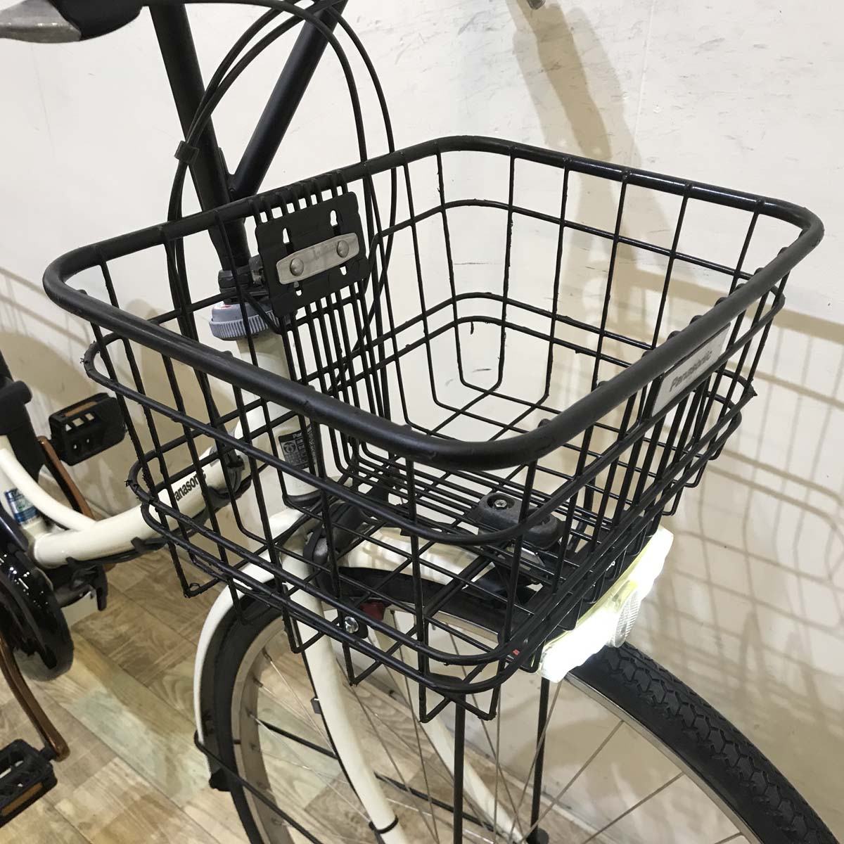 中古電動自転車 パナソニック エーガールズ オフホワイト 26インチ KE047