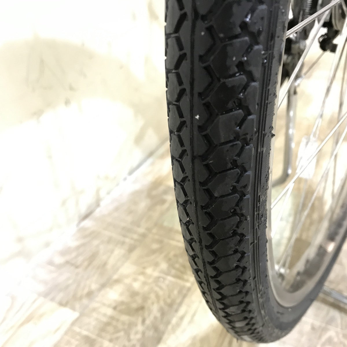 中古電動自転車 パナソニック ビビDX グリーン 26インチ KI098
