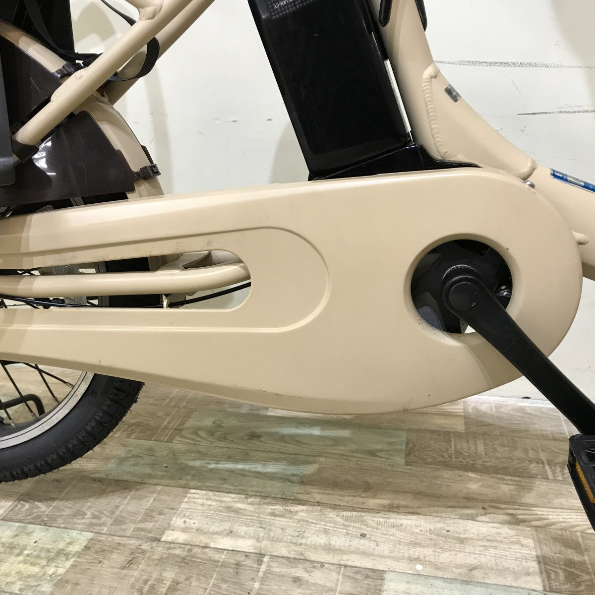 中古電動自転車 パナソニック ギュットクルームR EX ベージュ 20インチ KI099