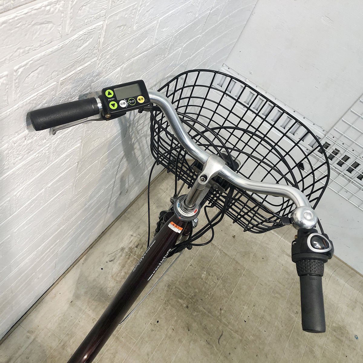 中古電動自転車 ヤマハ PAS ナチュラ M ブラウン 26インチ YF044