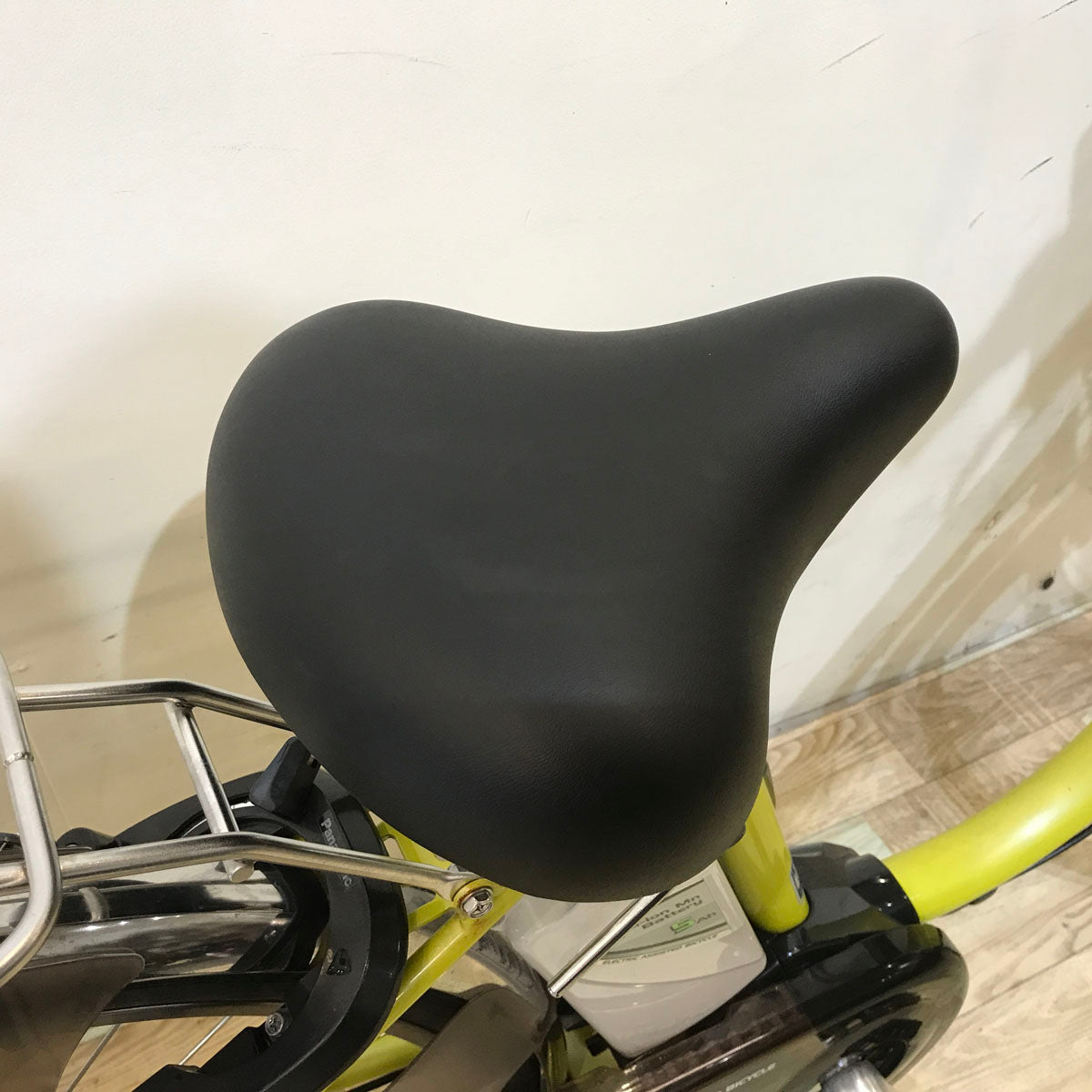 中古電動自転車 パナソニック ビビ DX イエローグリーン 26インチ  KZ044