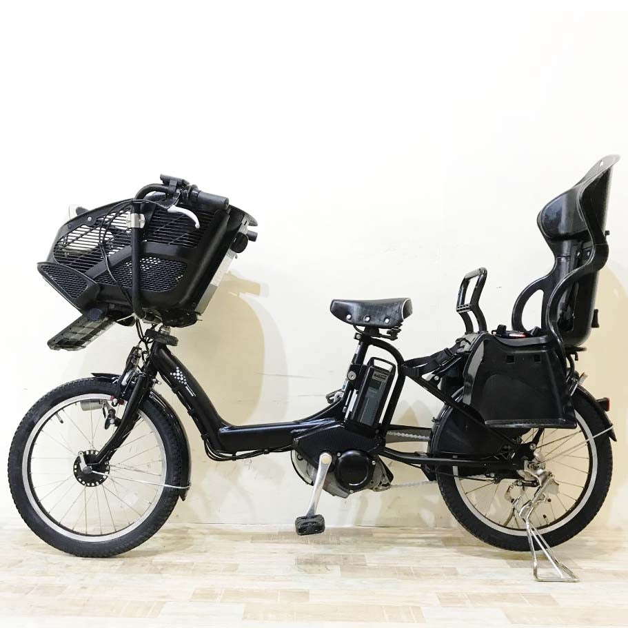 中古電動自転車 ブリヂストン アンジェリーノプティットe ブラック 20インチ KI100