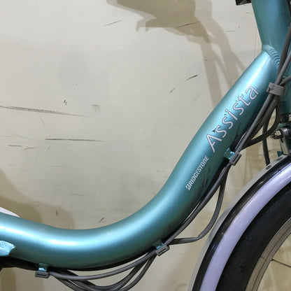 ブリヂストン アシスタ コンパクト ブルー 20インチ KZ045 【中古車】