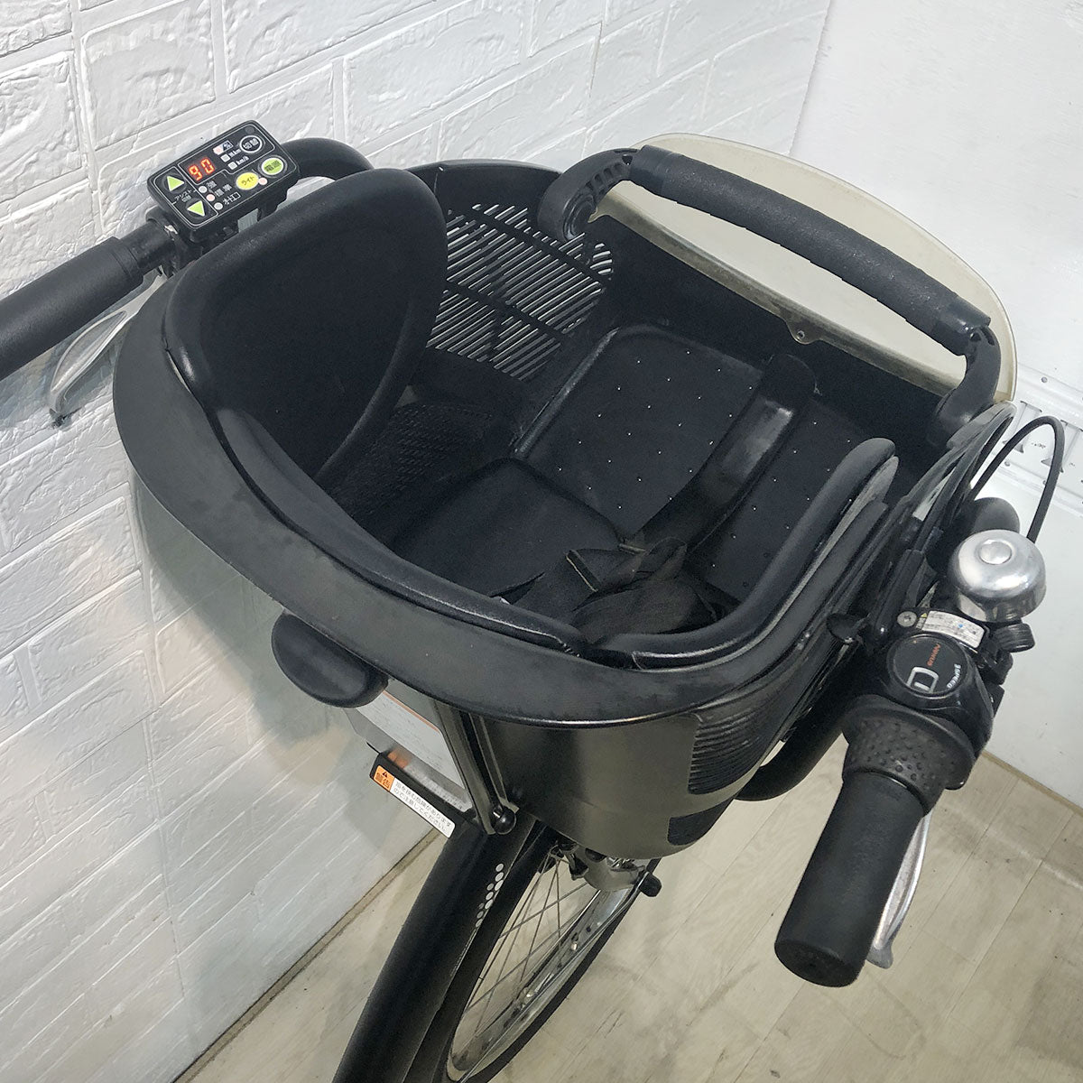中古電動自転車 ブリヂストン アンジェリーノ e ブラック 前22×後26インチ YF045