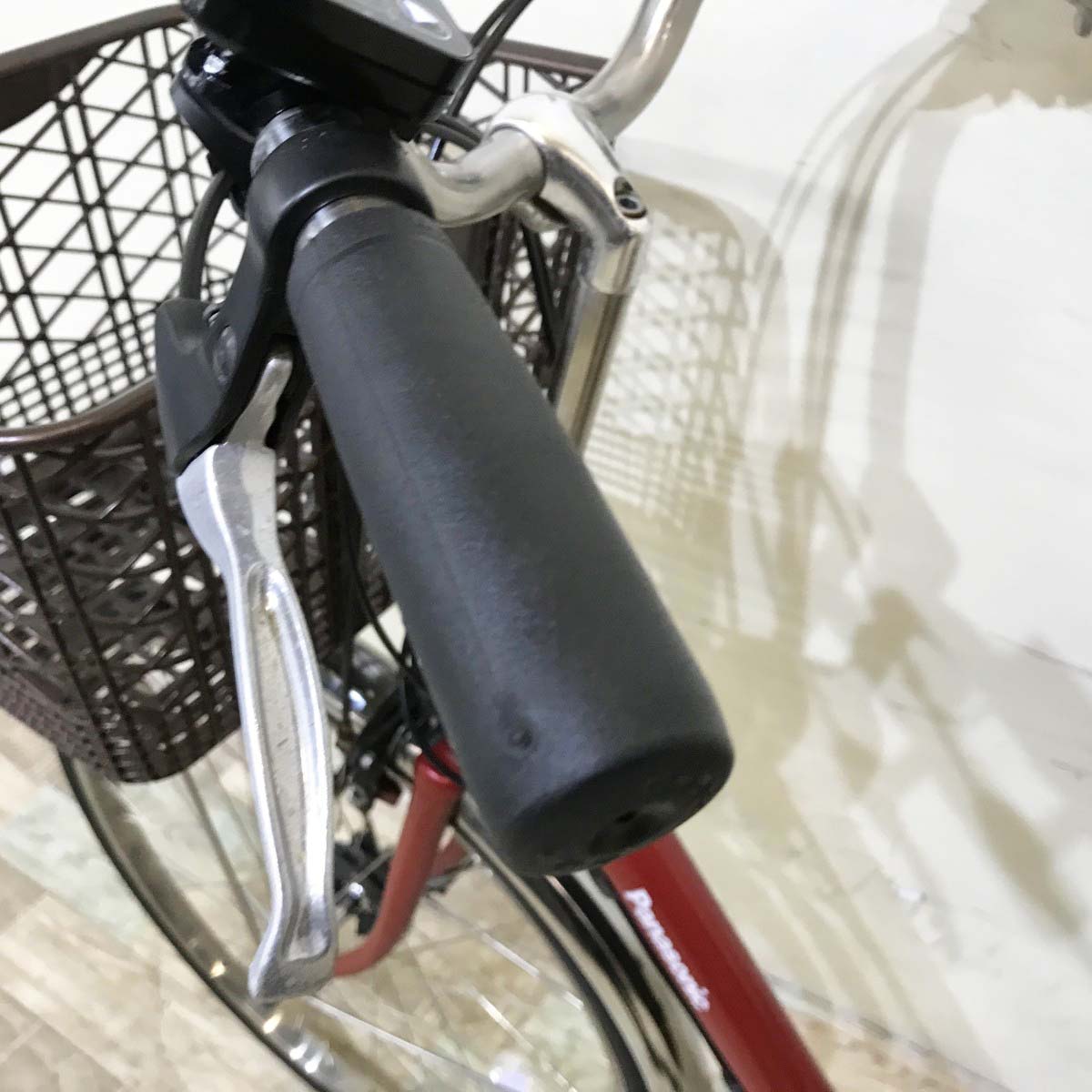 中古電動自転車 パナソニック ビビDX レッド 24インチ KI101 – e-CHARIty