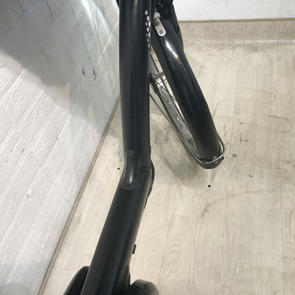 ブリヂストン アンジェリーノ e ブラック 前22×後26インチ YF045【中古車】