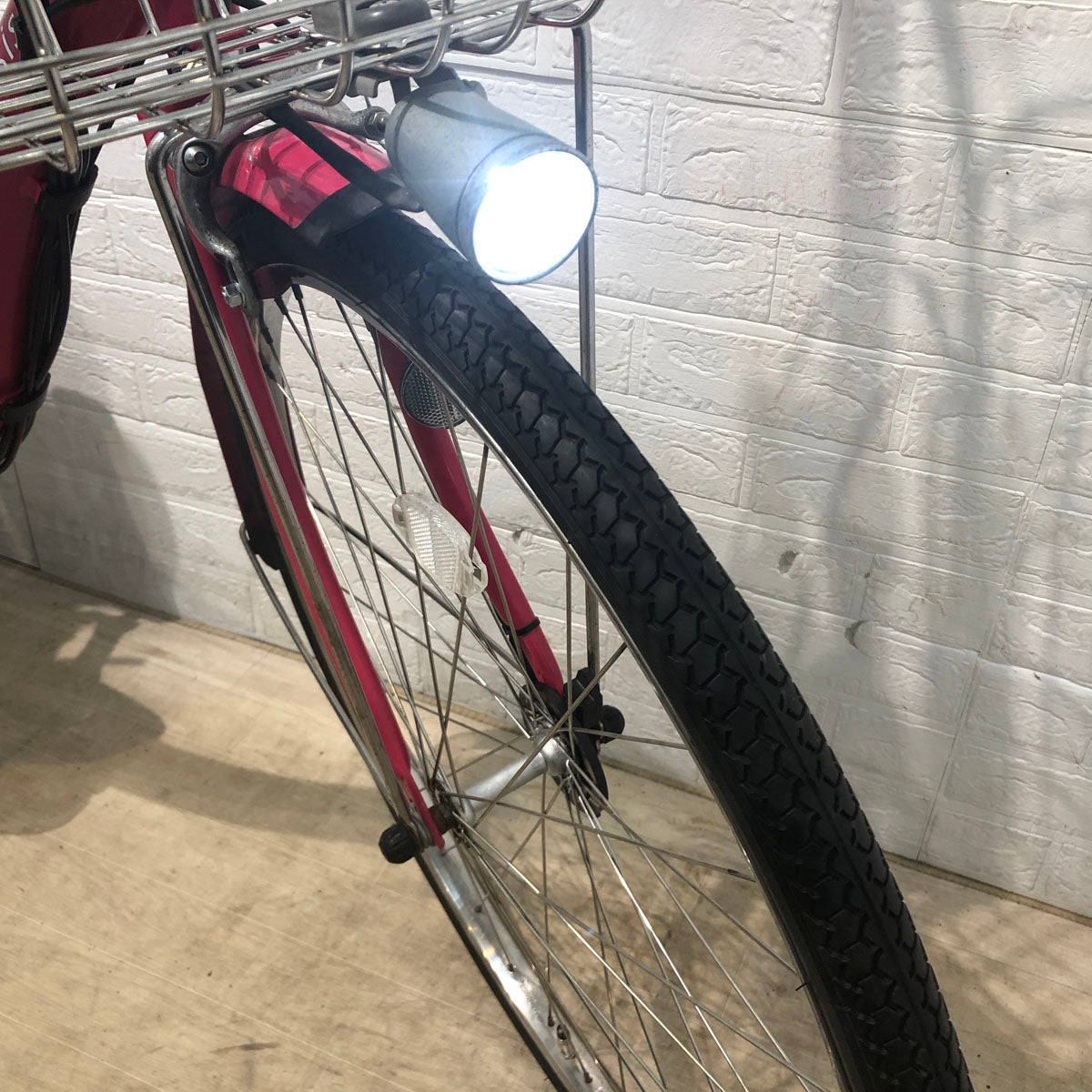 ブリヂストン アシスタ DX スペシャル ピンク 26インチ YT045 【中古車】