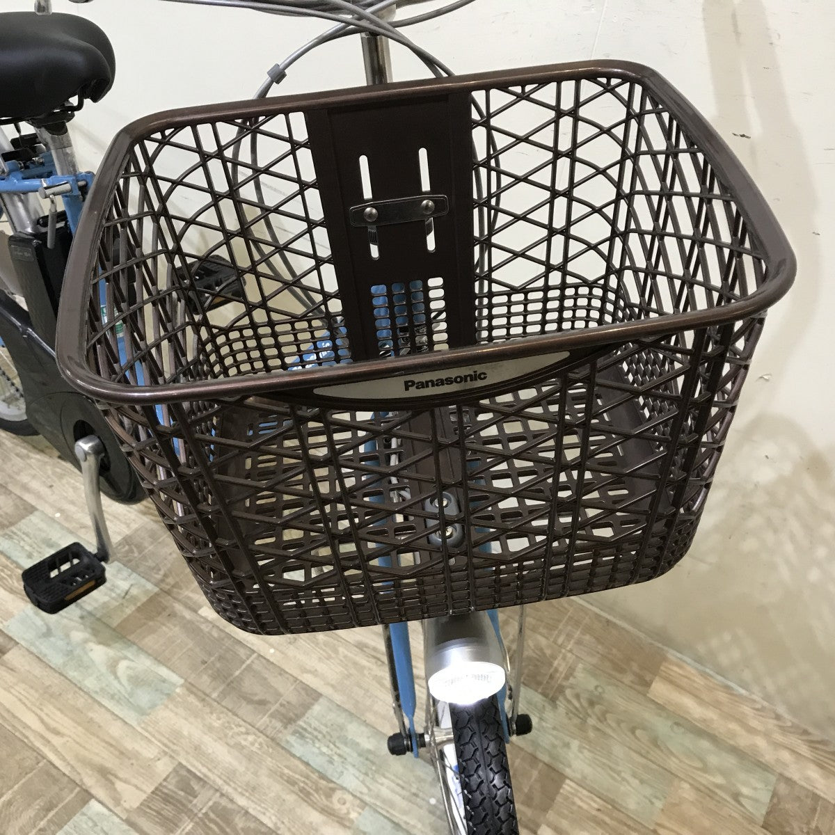中古電動自転車 パナソニック ビビLU  ブルー 26インチ KI102
