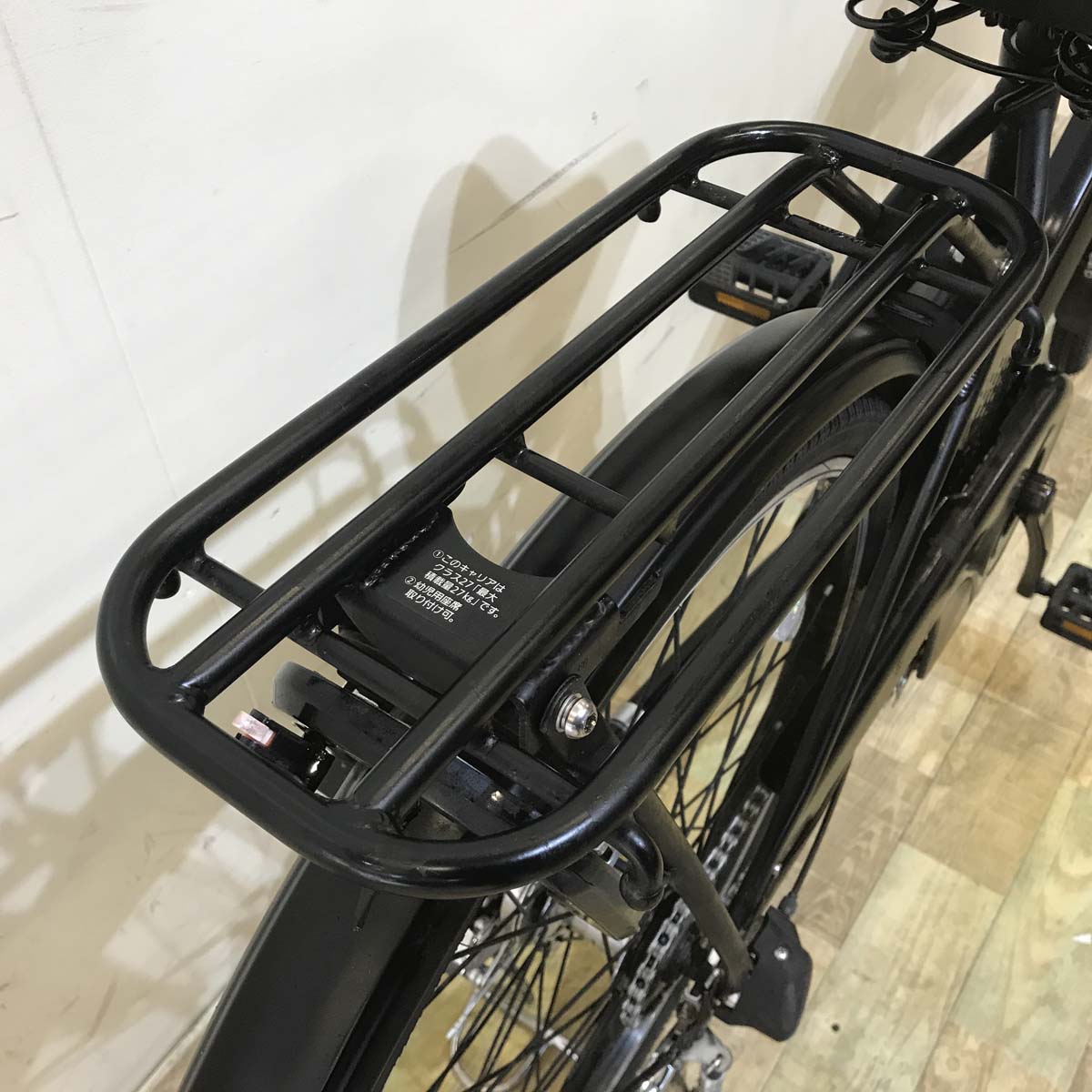 中古電動自転車 パナソニック TIMO S ティモ S ブラック 26インチ KE052 