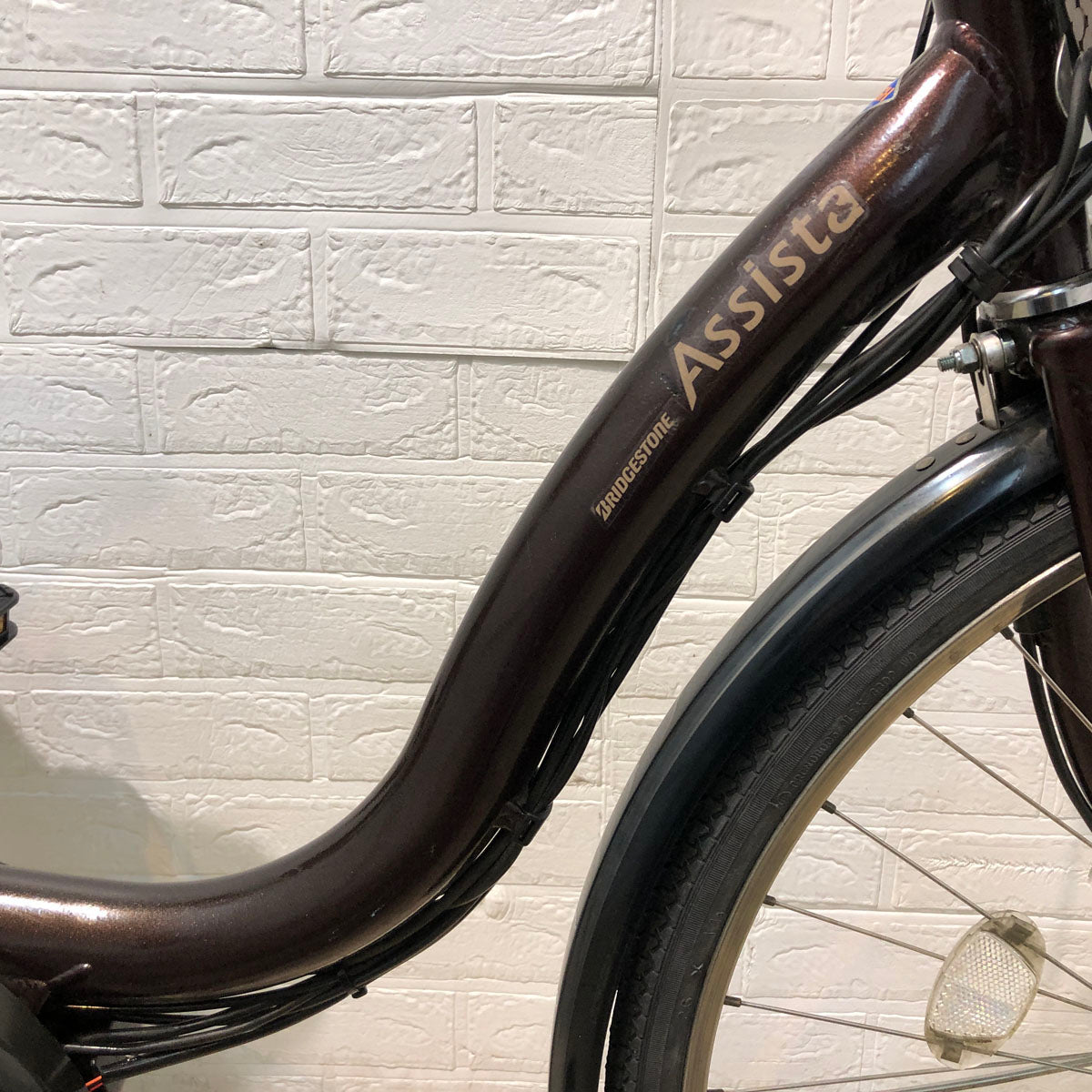 ブリヂストン アシスタ DX ブラウン 26インチ YX128 【中古車】