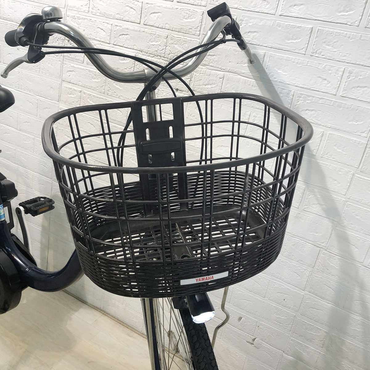 中古電動自転車 ヤマハ PAS With パス ウィズ ネイビー 26インチ YF046
