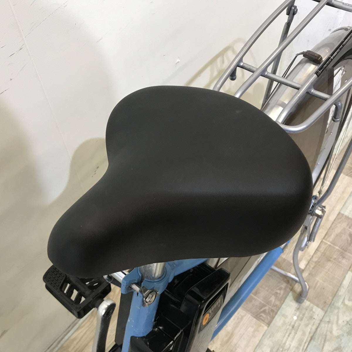 中古電動自転車 パナソニック ビビLU  ブルー 26インチ KI102