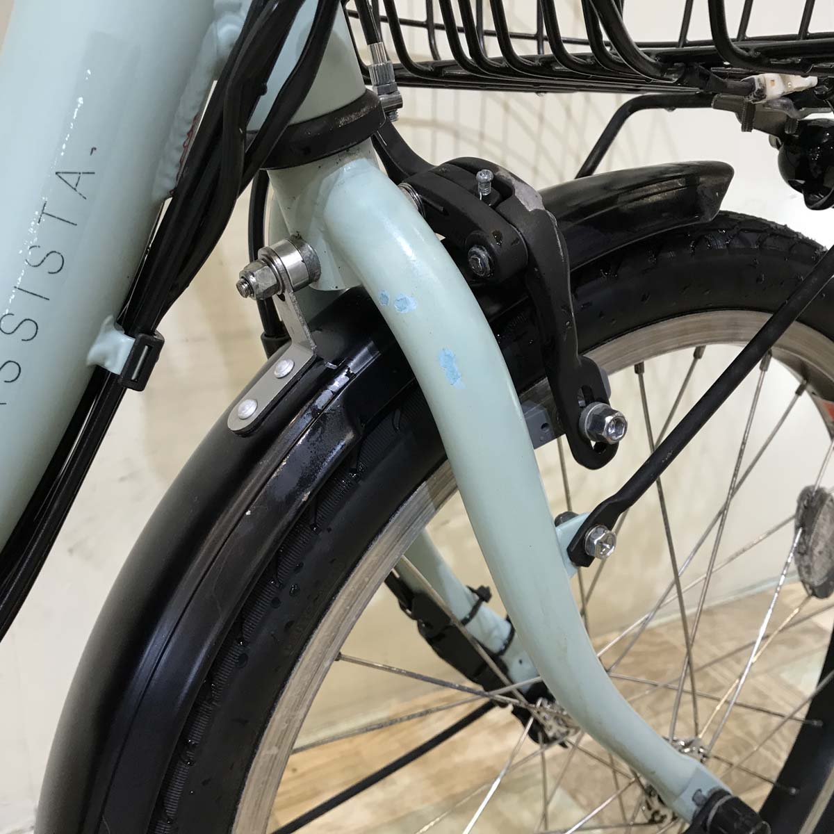 ブリヂストン アシスタ ユニ グリーン 20インチ KU110 【中古車】