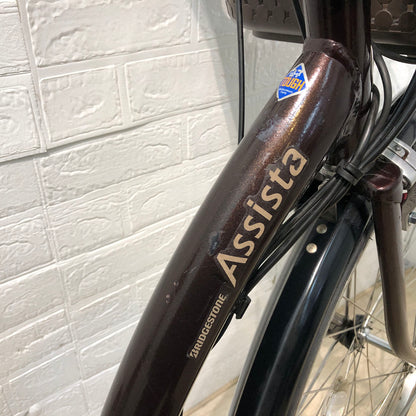 ブリヂストン アシスタ DX ブラウン 26インチ YX128 【中古車】