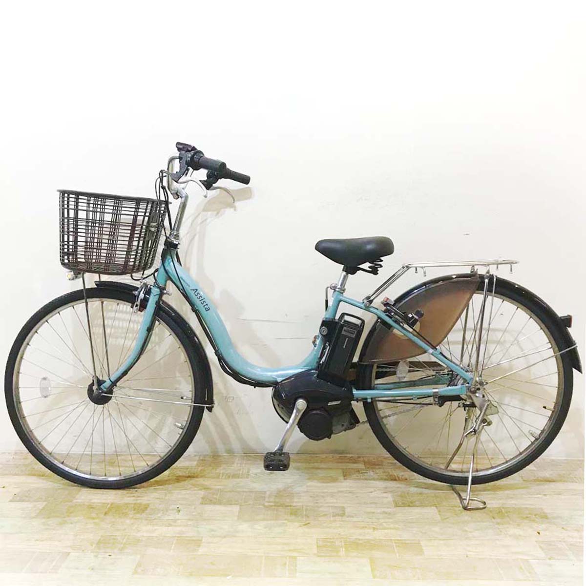 ブリヂストン アシスタ DX グリーン 26インチ KE053【中古車】