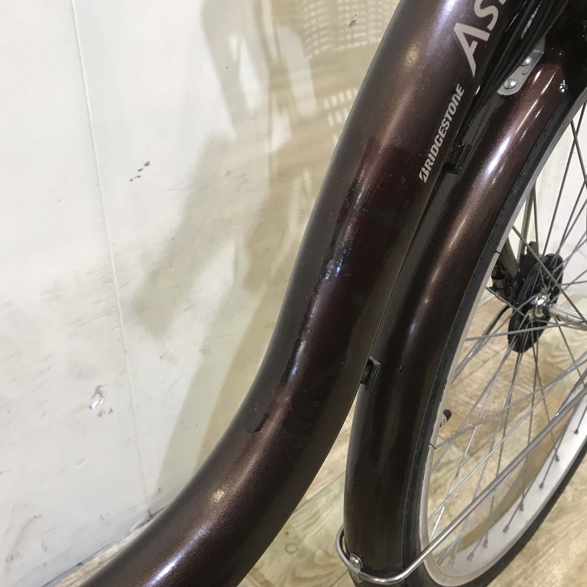 ブリヂストン アシスタ ファイン ブラウン 24インチ KE054  【中古車】