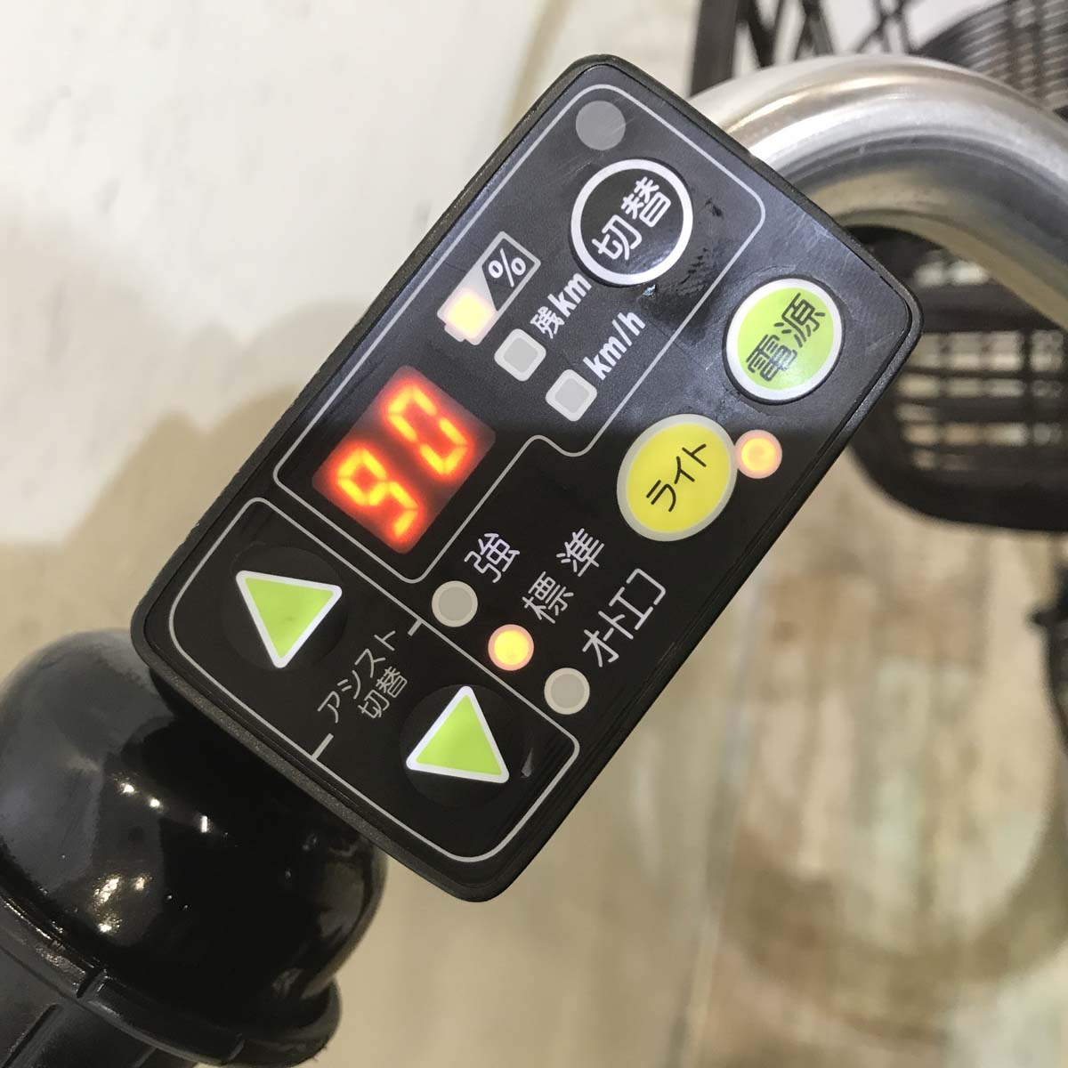 中古電動自転車 ブリヂストン アシスタ ファイン ブルー 26インチ KD055