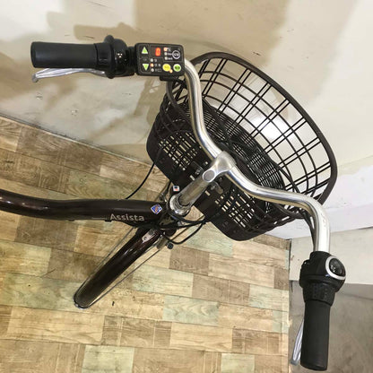 ブリヂストン アシスタ ファイン ブラウン 24インチ KE054  【中古車】