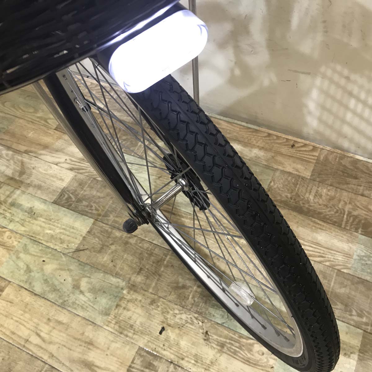 中古電動自転車 ブリヂストン アシスタ ファイン ブルー 26インチ KD055