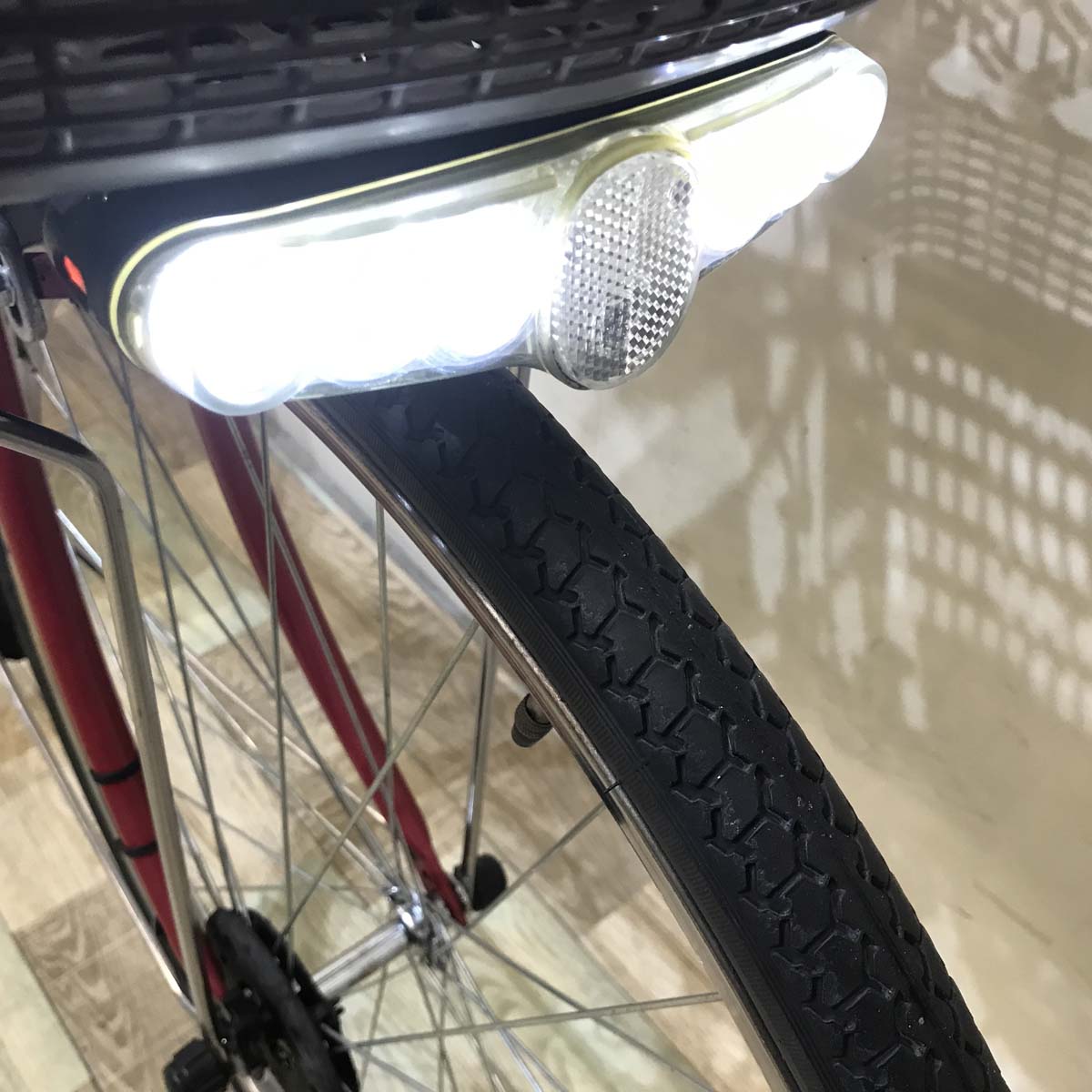 パナソニック ビビ DX レッド 26インチ KZ048 【中古車】