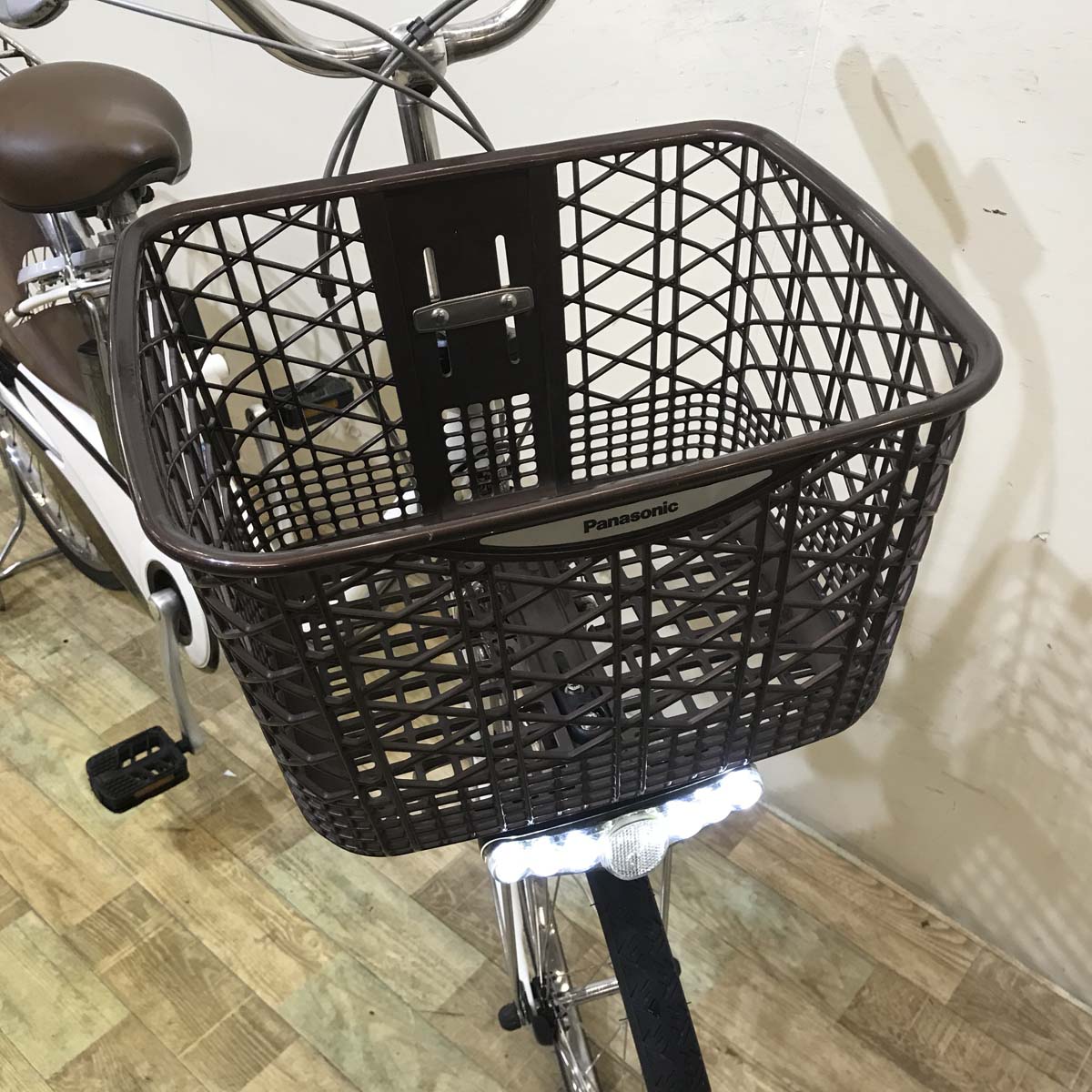 中古電動自転車 パナソニック ビビ DX ホワイト 26インチ KE055