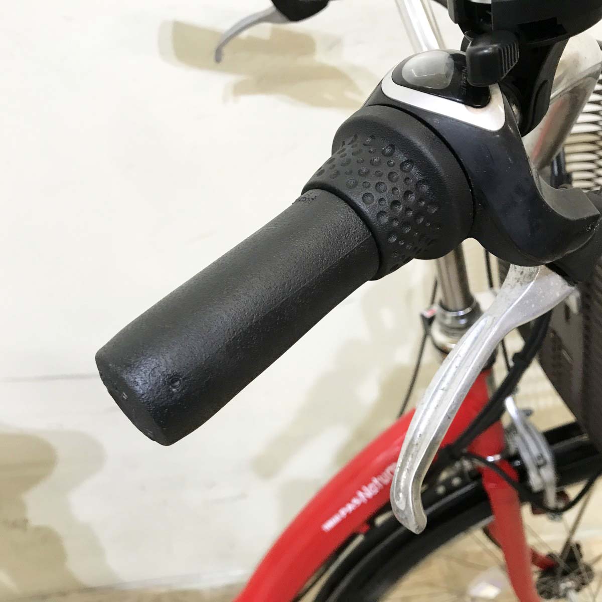 中古電動自転車 ヤマハ PAS ナチュラ レッド 26インチ KI105