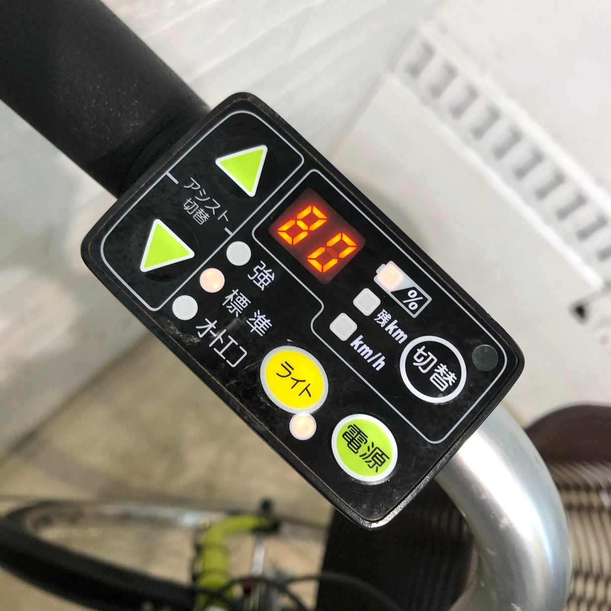 中古電動自転車 ヤマハ PAS ナチュラ L グリーン 26インチ YX131 – e