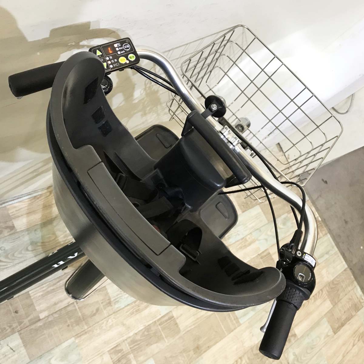 中古電動自転車 ブリヂストン ハイディ2 カーキ 26インチ KI106