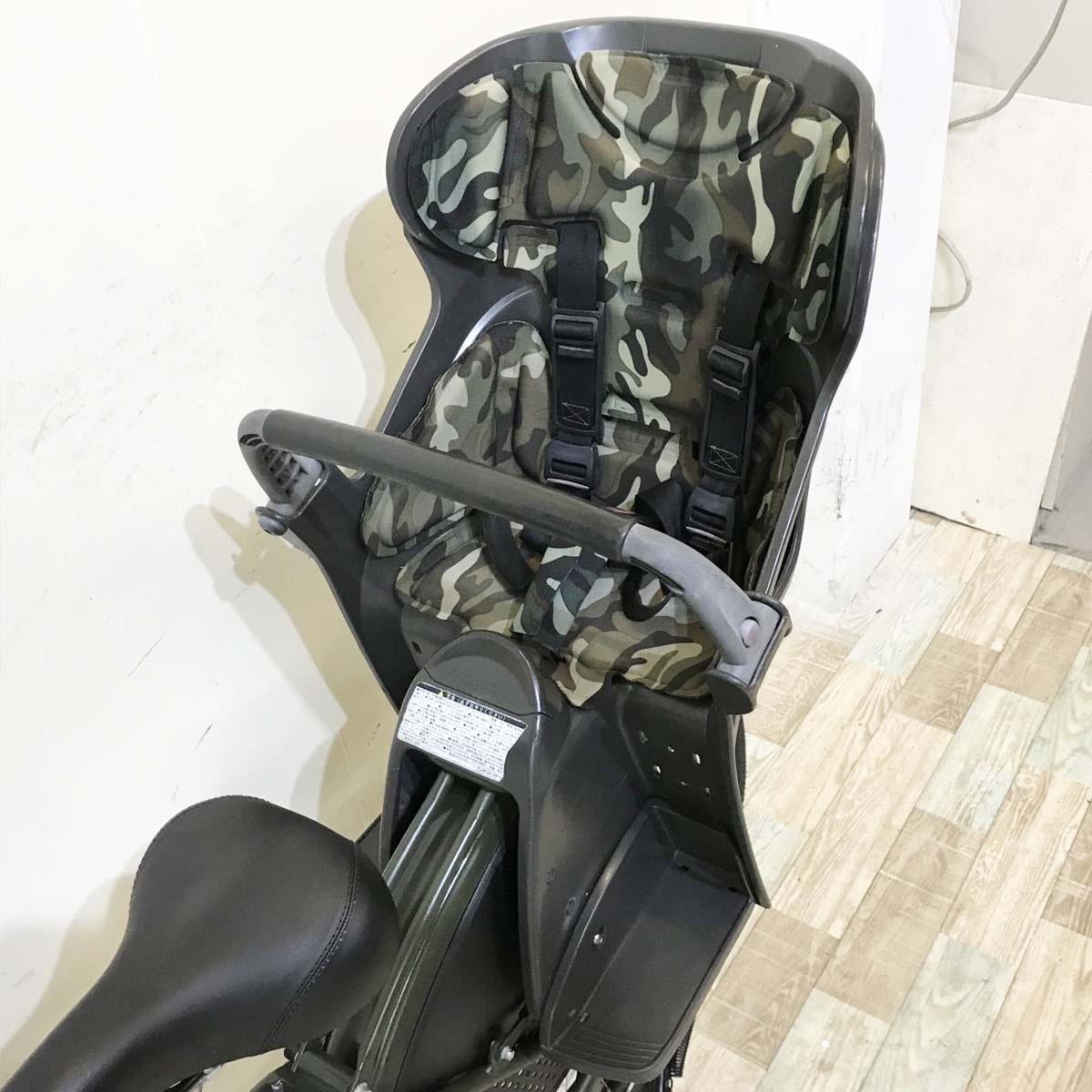 中古電動自転車 ブリヂストン ハイディ2 カーキ 26インチ KI106