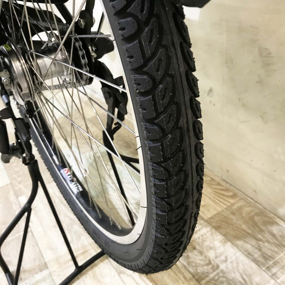 中古電動自転車 ブリヂストン ハイディ2 カーキ 26インチ KI106