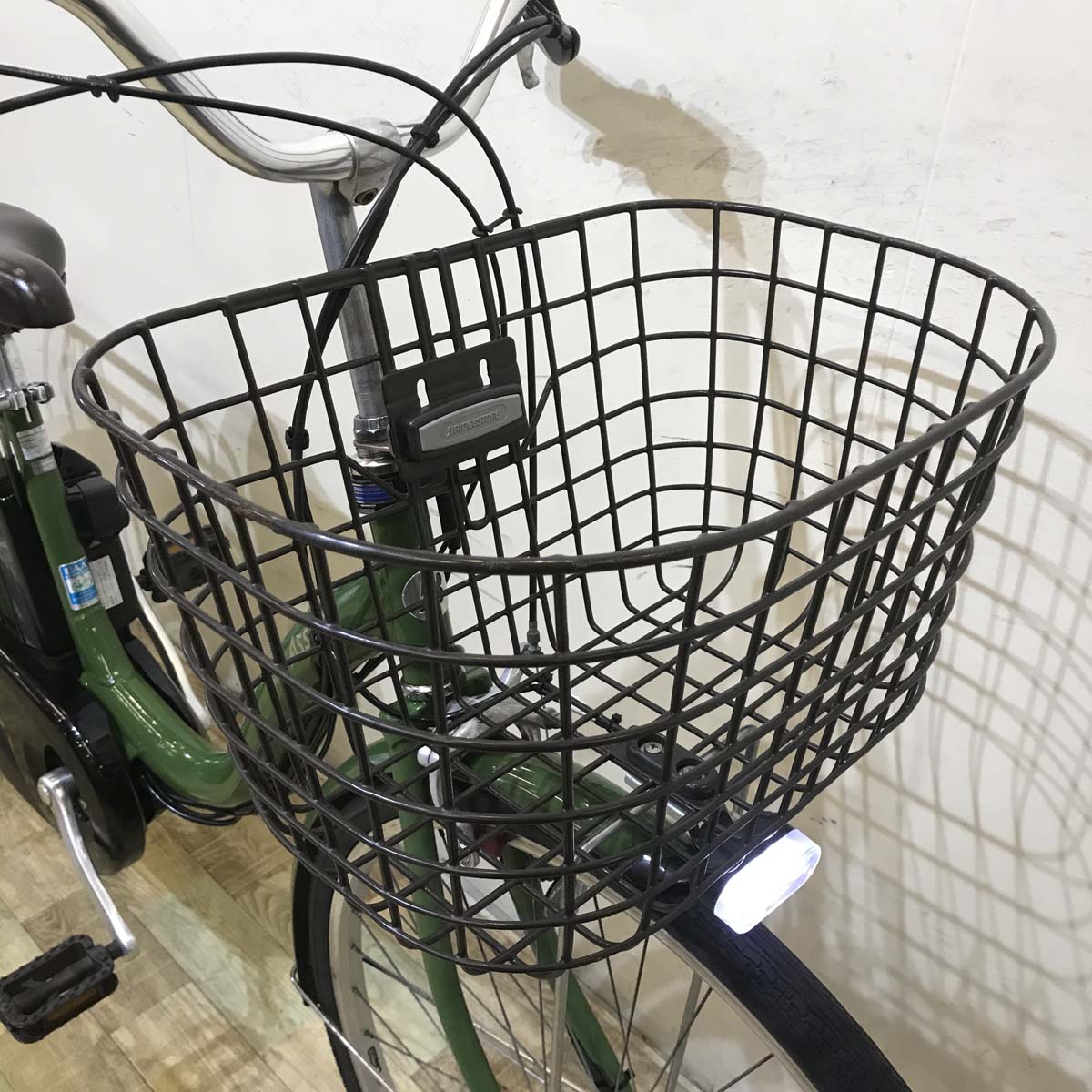 中古電動自転車 ブリヂストン アシスタ ファイン グリーン 26インチ