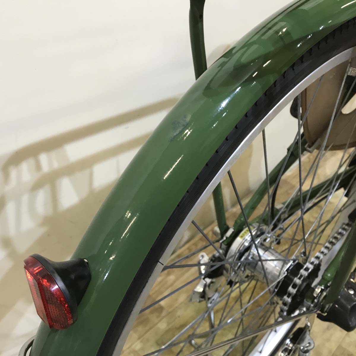 ブリヂストン アシスタ ファイン グリーン 26インチ KE057 【中古車】