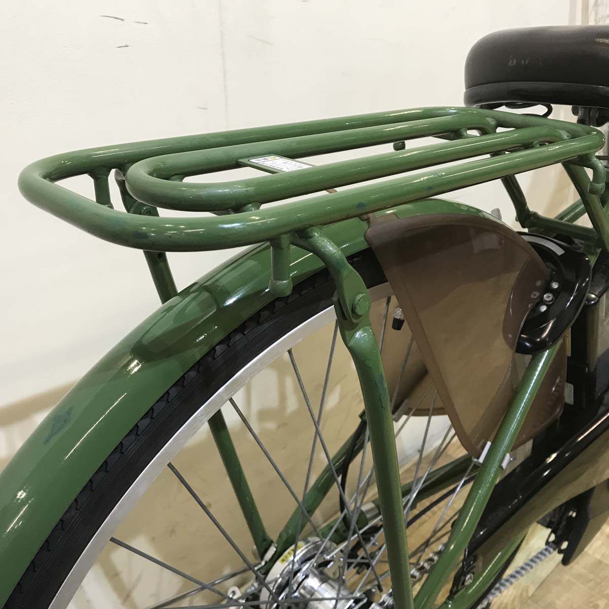 中古電動自転車 ブリヂストン アシスタ ファイン グリーン 26インチ KE057 