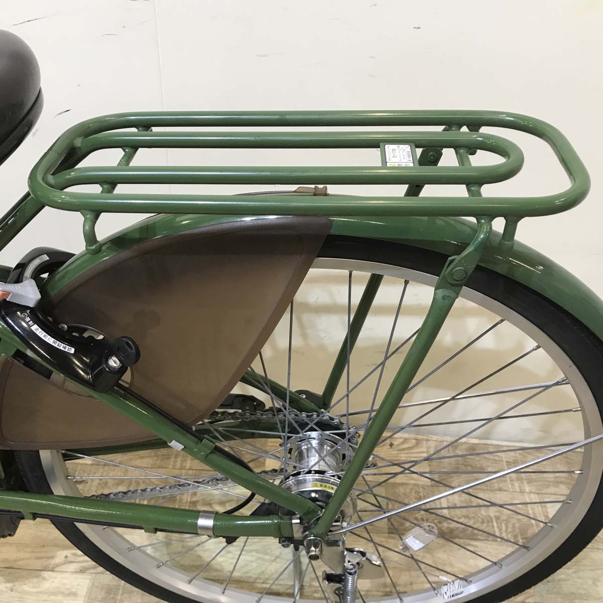 中古電動自転車 ブリヂストン アシスタ ファイン グリーン 26インチ