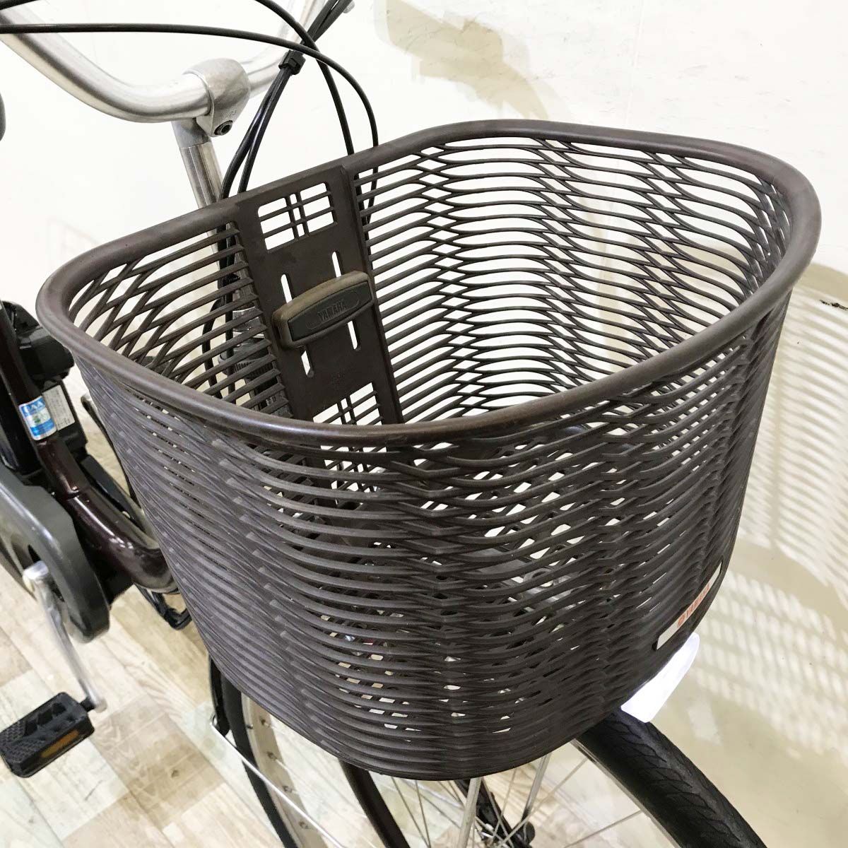中古電動自転車 ヤマハ PAS ナチュラM ブラウン 26インチ KI107