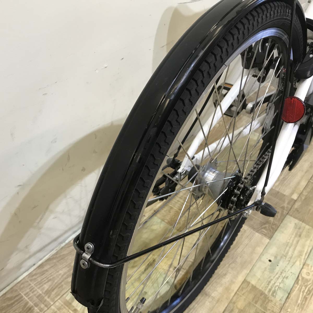 ヤマハ PAS VIENTA 5 パス ヴィエンタ 5 ホワイト 26インチ KZ051 【中古車】