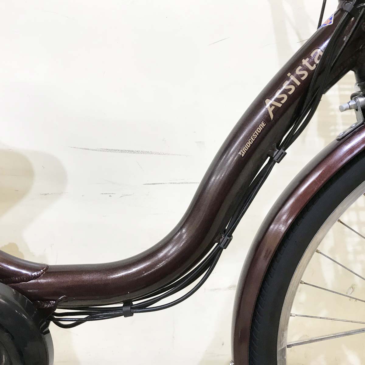 ブリヂストン アシスタベーシック ブラウン 24インチ KI108 【中古車】